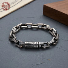 Load image into Gallery viewer, Genuine 925 Sterling Silver Bracelets with unique styles and design - Style 9. Buy from 100Sterling.com. Free Delivery.