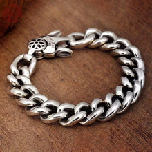 Load image into Gallery viewer, Genuine 925 Sterling Silver Bracelets with unique styles and design - Style 1. Buy from 100Sterling.com. Free Delivery.