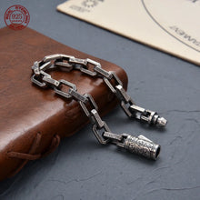 Load image into Gallery viewer, Genuine 925 Sterling Silver Bracelets with unique styles and design - Style 9. Buy from 100Sterling.com. Free Delivery.