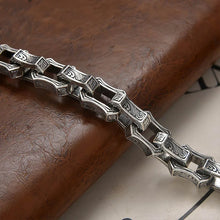 Load image into Gallery viewer, Genuine 925 Sterling Silver Bracelets with unique styles and design - Style 7. Buy from 100Sterling.com. Free Delivery.