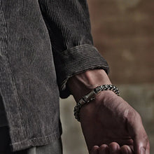 Load image into Gallery viewer, Genuine 925 Sterling Silver Bracelets with unique styles and design - Style 11. Buy from 100Sterling.com. Free Delivery.