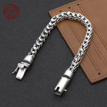 Load image into Gallery viewer, Genuine 925 Sterling Silver Bracelets with unique styles and design - Style 11. Buy from 100Sterling.com. Free Delivery.