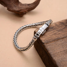 Load image into Gallery viewer, Genuine 925 Sterling Silver Bracelets with unique styles and design - Style 15. Buy from 100Sterling.com. Free Delivery.