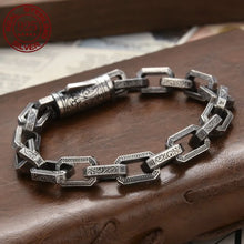 Load image into Gallery viewer, Genuine 925 Sterling Silver Bracelets with unique styles and design - Style 9. Buy from 100Sterling.com. Free Delivery.