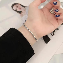 Load image into Gallery viewer, Genuine 925 Sterling Silver Bracelets with unique styles and design - Style 14. Buy from 100Sterling.com. Free Delivery.