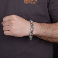 Load image into Gallery viewer, Genuine 925 Sterling Silver Bracelets with unique styles and design - Style 4. Buy from 100Sterling.com. Free Delivery.