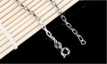 Load image into Gallery viewer, Men's Sterling Silver Box Chain Necklace