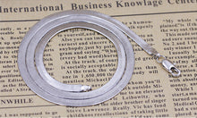 Load image into Gallery viewer, Men's Sterling Silver Traditional Snake Chain Necklace