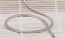 Load image into Gallery viewer, Men's Sterling Silver Traditional Snake Chain Necklace