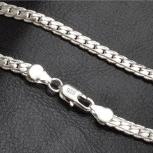 Load image into Gallery viewer, Men's Dressy Sterling Silver Necklace
