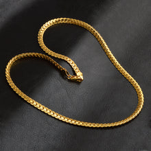 Load image into Gallery viewer, Men's Dressy Sterling Silver Necklace