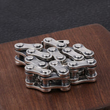 Load image into Gallery viewer, Sterling Silver Bike Chain Bracelet - Two sizes Available
