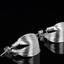 Load image into Gallery viewer, Sterling Silver Wire Earrings