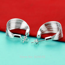 Load image into Gallery viewer, Sterling Silver Wire Earrings