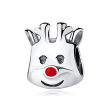 Load image into Gallery viewer, Sterling Silver, Crystal & Enamel Christmas Bead Charm Collection