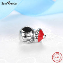 Load image into Gallery viewer, Sterling Silver, Crystal & Enamel Christmas Bead Charm Collection