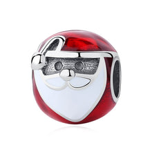 Load image into Gallery viewer, Sterling Silver, Crystal & Enamel Christmas Bead Charm Collection