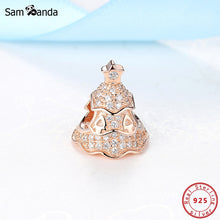 Load image into Gallery viewer, Sterling Silver, Crystal & Enamel Christmas Bead Charm Collection
