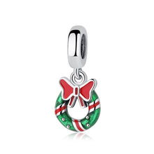 Load image into Gallery viewer, Sterling Silver, Crystal & Enamel Christmas Bead Charm Collection