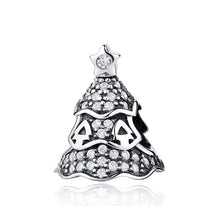 Load image into Gallery viewer, Sterling Silver, Crystal & Enamel Christmas Bead Charm Collection