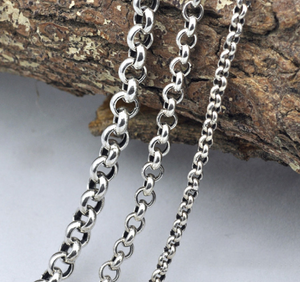 Sterling Silver "Around Town" Luxury Chain Bracelet Collection