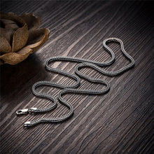 Load image into Gallery viewer, Men's Solid S925 Sterling Silver Neck Chain