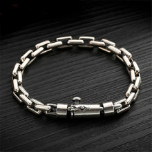 Load image into Gallery viewer, Hand-made Solid Thai Sterling Silver Chain Link Bracelet