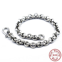 Load image into Gallery viewer, Sterling Silver "Around Town" Luxury Chain Bracelet Collection