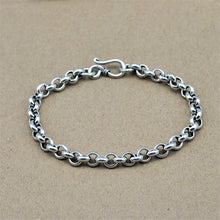 Load image into Gallery viewer, Sterling Silver &quot;Around Town&quot; Luxury Chain Bracelet Collection
