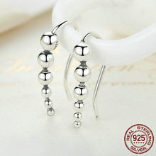 Load image into Gallery viewer, Sterling Silver Six Connections Ball Earrings