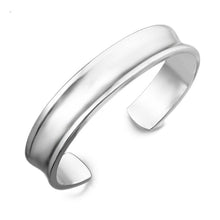Load image into Gallery viewer, 925 Sterling Silver Wide Open Cuff Bracelet For Women or Men