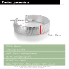 Load image into Gallery viewer, Genuine 925 Sterling Silver Cuff Bracelets from 100Sterling.com