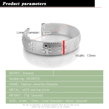 Load image into Gallery viewer, Genuine 925 Sterling Silver Cuff Bracelets from 100Sterling.com