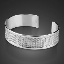 Load image into Gallery viewer, Genuine 925 Sterling Silver Cuff Bracelets from 100Sterling.com