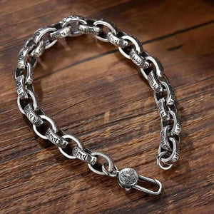 Genuine 925 Sterling Silver Bracelets with unique styles and design - Style 13. Buy from 100Sterling.com. Free Delivery. 