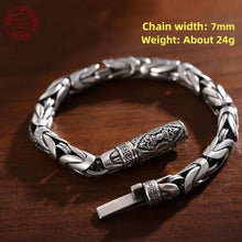 Load image into Gallery viewer, Genuine 925 Sterling Silver Bracelets with unique styles and design - Style 16. Buy from 100Sterling.com. Free Delivery. 