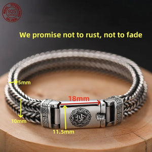 Genuine 925 Sterling Silver Bracelets with unique styles and design - Style 12. Buy from 100Sterling.com. Free Delivery. 