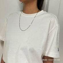 Load image into Gallery viewer, 925 Sterling Silver Necklace with Vintage Foxtail Design. 100Sterling.com