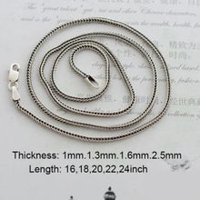 Load image into Gallery viewer, 925 Sterling Silver Necklace with Vintage Foxtail Design. 100Sterling.com