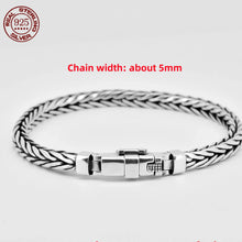 Load image into Gallery viewer, Genuine 925 Sterling Silver Bracelets with unique styles and design - Style 10. Buy from 100Sterling.com. Free Delivery. 