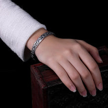 Load image into Gallery viewer, S925 Sterling Silver Vine Pattern Bracelet. Buy at 100Sterling.com