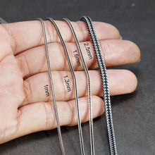 Load image into Gallery viewer, 925 Sterling Silver Necklace with Vintage Foxtail Design. 100Sterling.com