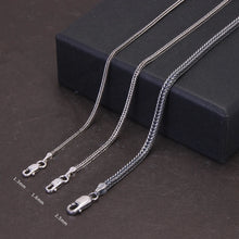 Load image into Gallery viewer, 925 Sterling Silver Necklace with Vintage Foxtail Design. 100Sterling.com