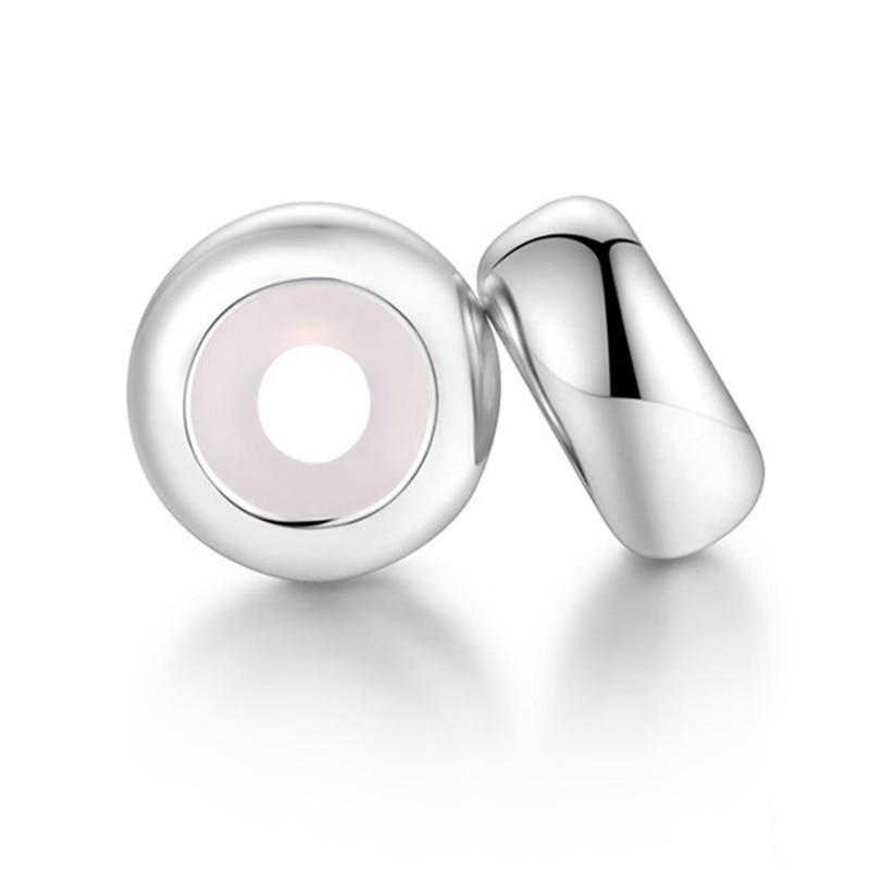 Sterling Silver Reflections Stopper-spacer Bead