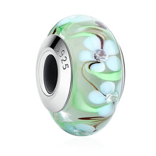 Load image into Gallery viewer, Sterling Silver &amp; Murano Glass Spacer Beads - 32 Designs