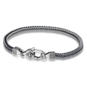 BAMOER 925 Sterling Silver Little Fox Charm Bead With CZ - Fits European Bracelets