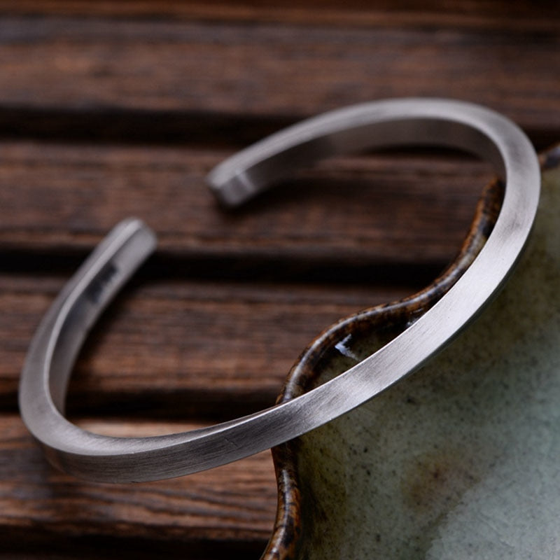 Handmade Handcuff Bracelet for Men 925 Sterling Silver - Etsy