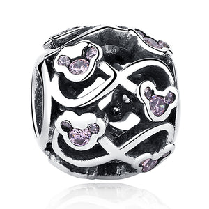 Sterling Silver Magical Mouse Bead Collection - 15 Sparkling Designs