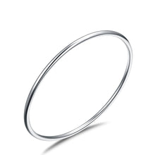Load image into Gallery viewer, Sterling Silver Ultra-Slim Hoop Bracelet