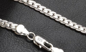 Men's Dressy Sterling Silver Necklace
